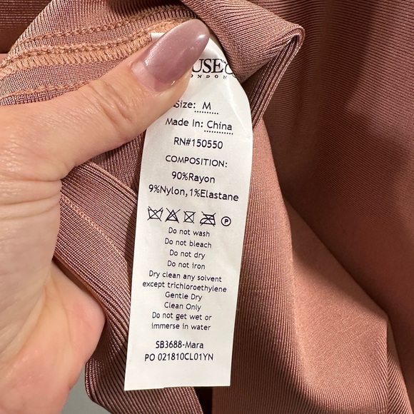 House of CB Rose Mara Cutout Midi Dress - Picture 6 of 6